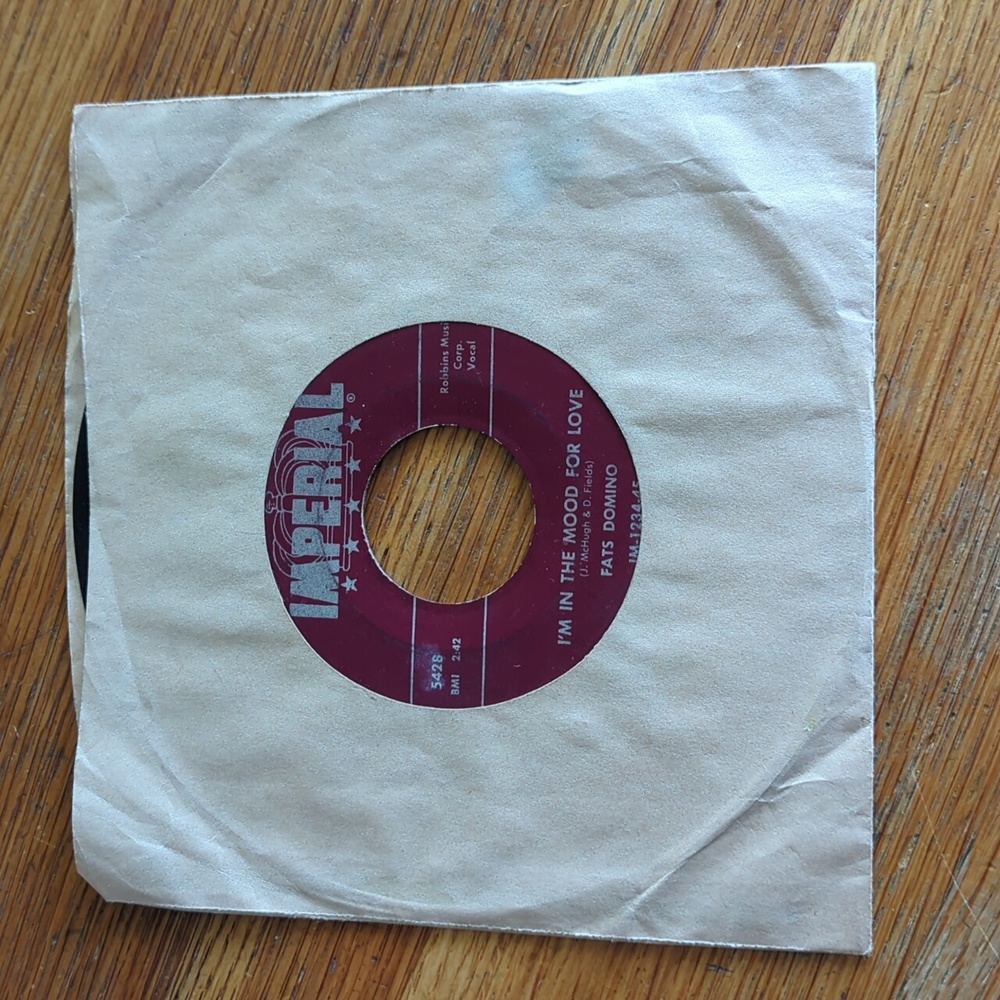 Fats Domino 45 Record